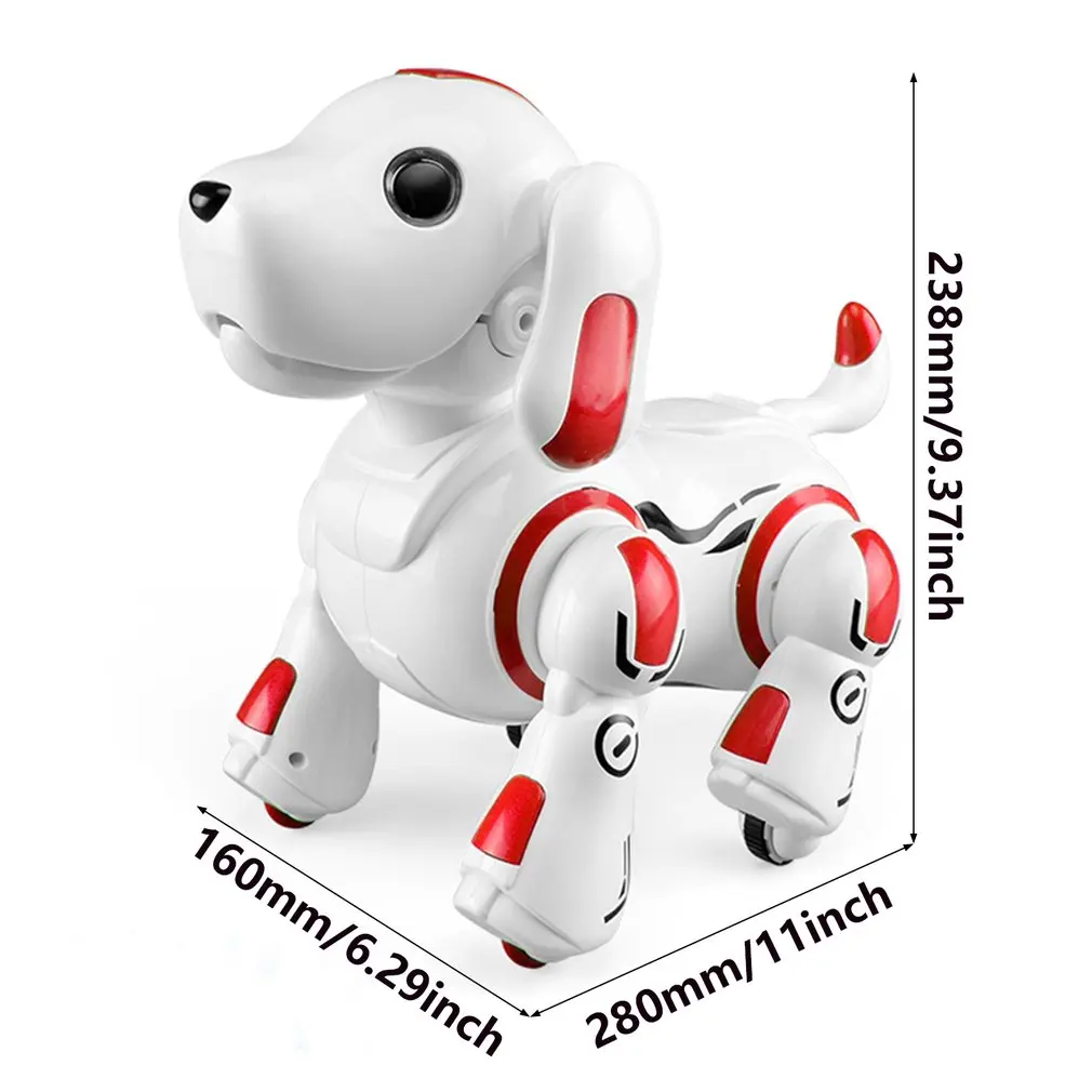 

Wireless Electronic Animal Pets RC Robot Dog TOYS Dance Voice Control Touch-sense Programmable Music Song Pet Toy Kid Gift