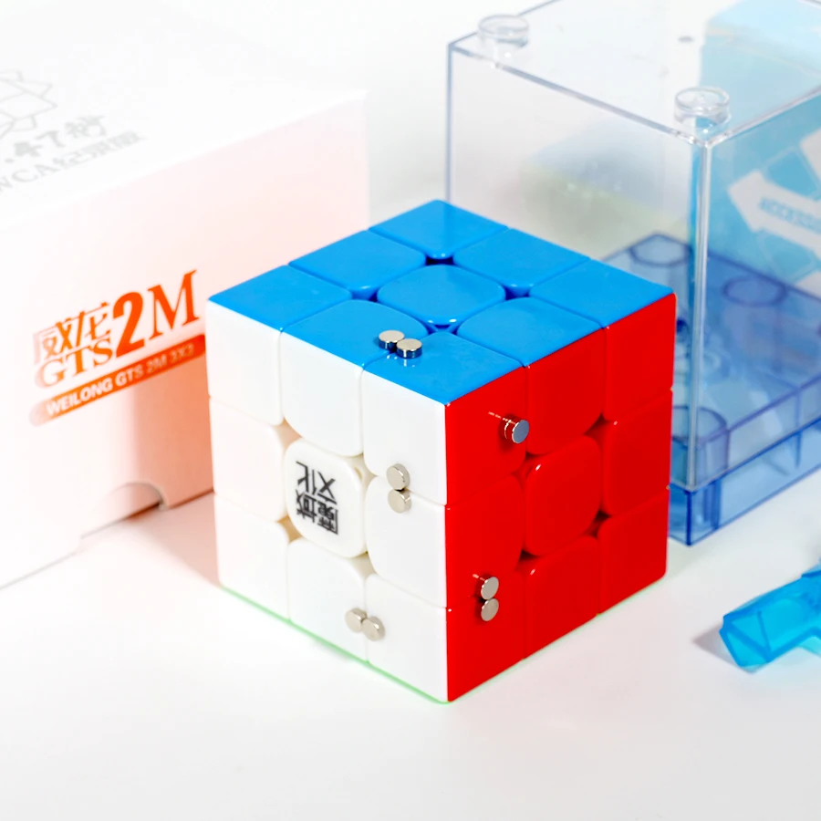 Moyu WeiLong GTS V2 3X3X3 Магнитный куб магические кубики 3x3x3 скоростной куб головоломка Weilong GTS3 M WR M GTS2M для детских игрушек