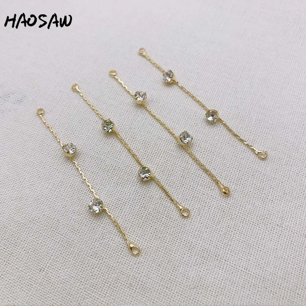 HAOSAW выберите 4 шт./лот аксессуары для ювелирных изделий/изготовление серег/CZ
