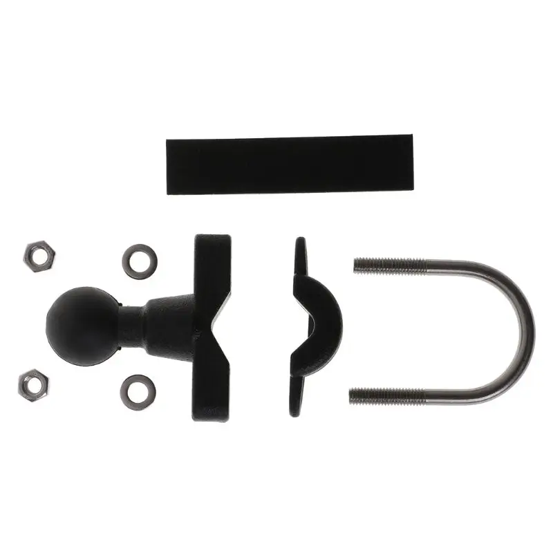 

U-Bolt Motorcycle Handlebar Bike Rail Rod Mount Base 1 Inch Ball for Gopro Camera Smartphone for Garmin Sony RAM Mount G6KC
