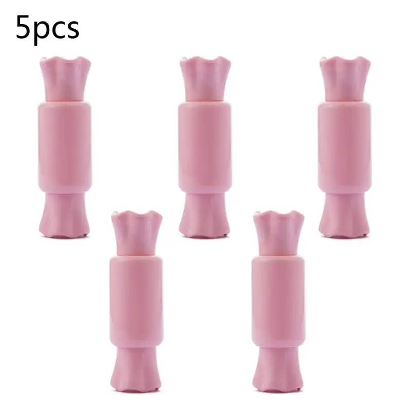 Очаровательные пустые блески для губ в форме конфет 5 шт. контейнер