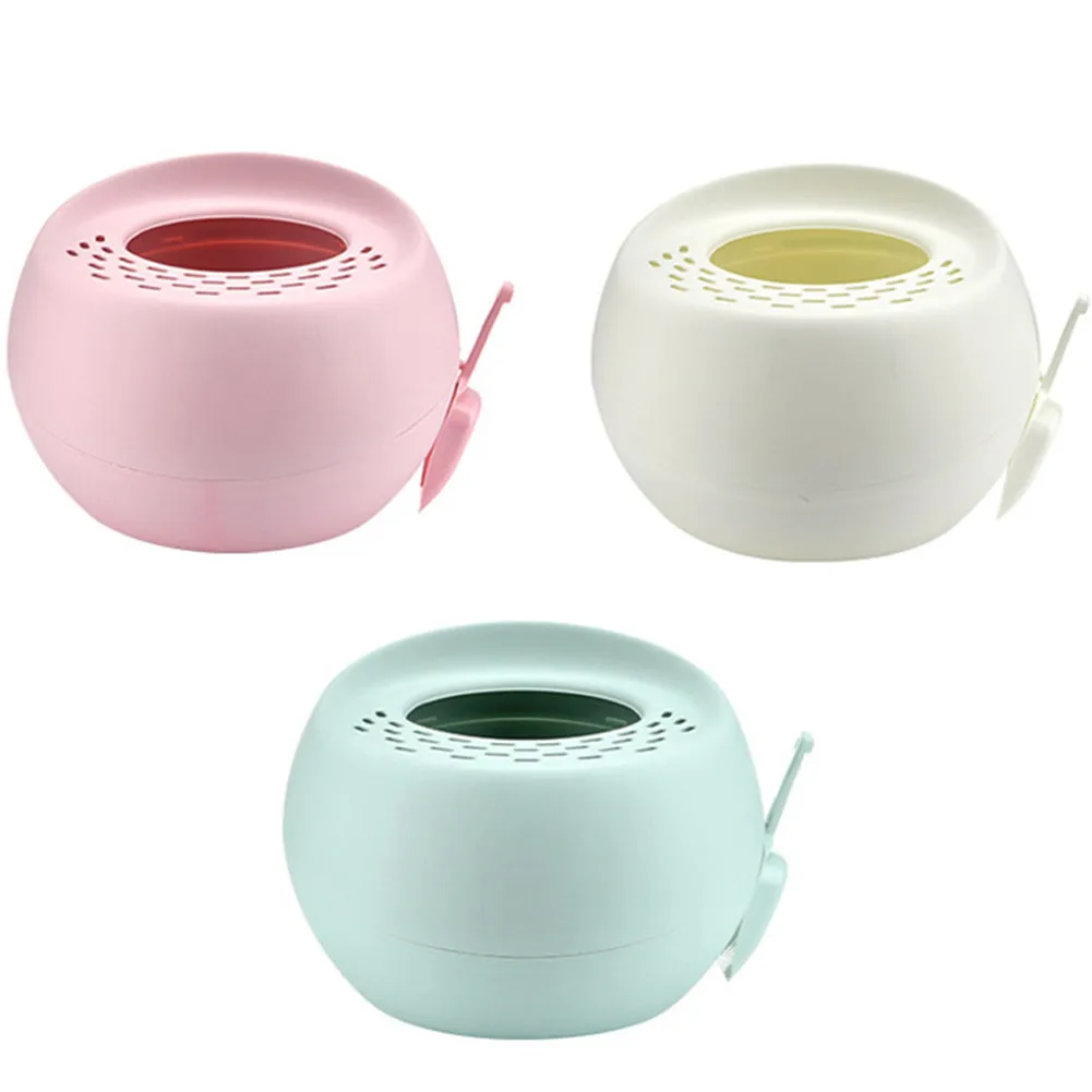 

Ящик для кошачьих туалетов с крышкой для кошек, туалет, защита от брызг, полностью закрытый контейнер для домашних животных, принадлежности для кошек с эргономичным большим совком для мусора