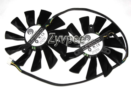PLD10015B12H 12 В 0 55 А 4 провода для охлаждающего вентилятора MSI GTX680 Twins | Компьютеры и