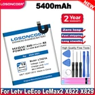 Аккумулятор LOSONCOER 5400 мАч LTH21A для Letv LeEco Le MAX 2 X821 X820 Le MAX2 X822 X829, аккумулятор для телефона + Бесплатные инструменты