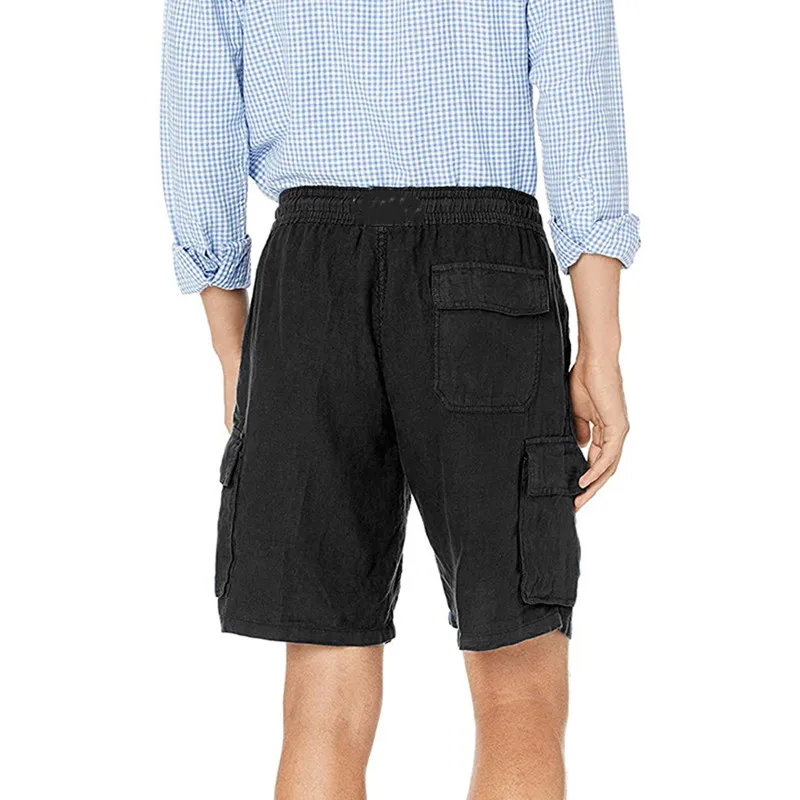 Мужские шорты Новинка лета 2021 пляжные брюки свободные однотонные Повседневные