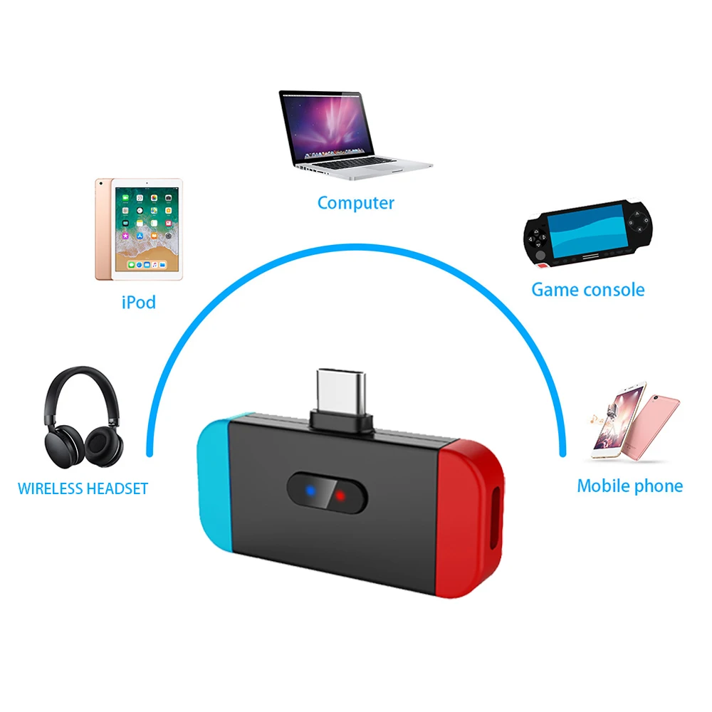 Новинка Apt-x AAC Bluetooth беспроводной аудио адаптер BT 3 0 передатчик для наушников Nitendo
