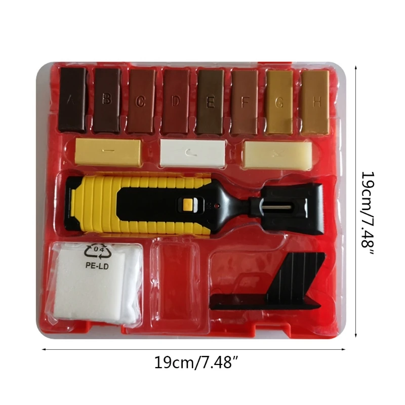 

Ceramic Tile Repairing Tool Set DIY Wooden Floor Crack Fill Tile Surface Repair 35ED