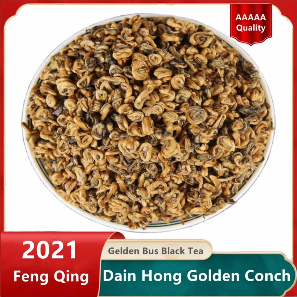

2022 Yunnan Dian Hong Red Tea Honey Fragrance DianHong Golden Buds Black Tea for Lose Weight Green Health Care Loss Slimming Tea