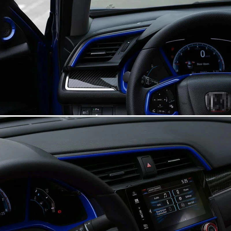 Наклейки для центральных консолей 2 шт. наклейки вентиляционных отверстий панель