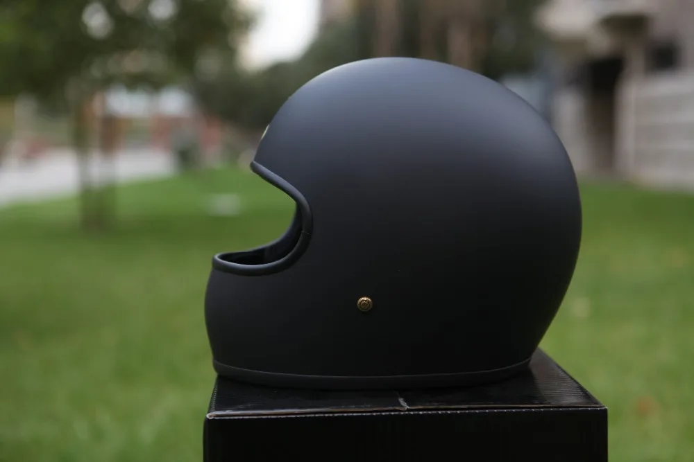 tt& co casco moto винтажный мотоциклетный шлем ECE Сертификация бренд стекловолокно Ретро мото rbike полный шлем