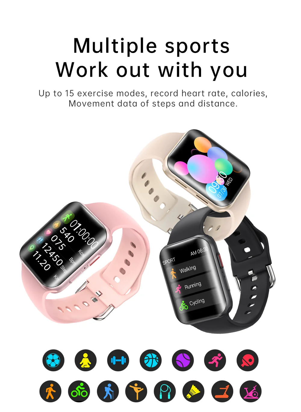 

2021 New T68 Smart Watch Band Body Temperature Heart Rate Bluetooth Call Sport Smartwatch Fitness for OPPO Apple Phone VS DT93