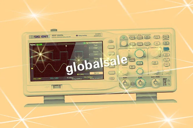Siglent SDS1102DL двухканальный цифровой осциллограф (полоса пропускания 100 мгц)|digital