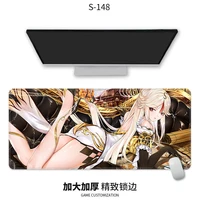 900400mm anime sexy beautiful girl large mouse pad suitable for bedroom table mat teenager notebook computer game mat