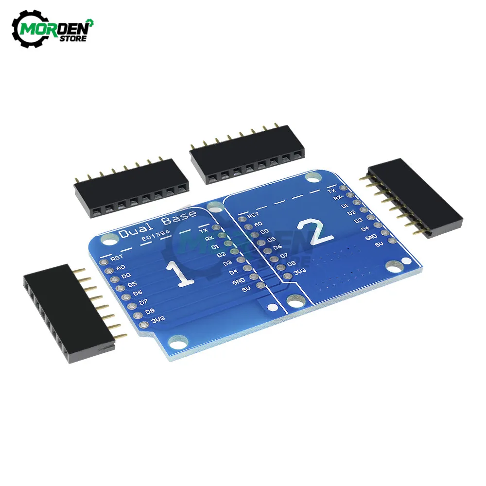 Wemos D1 Mini двойная розетка двойной базовый защитный модуль NodeMCU ESP8266 макетный