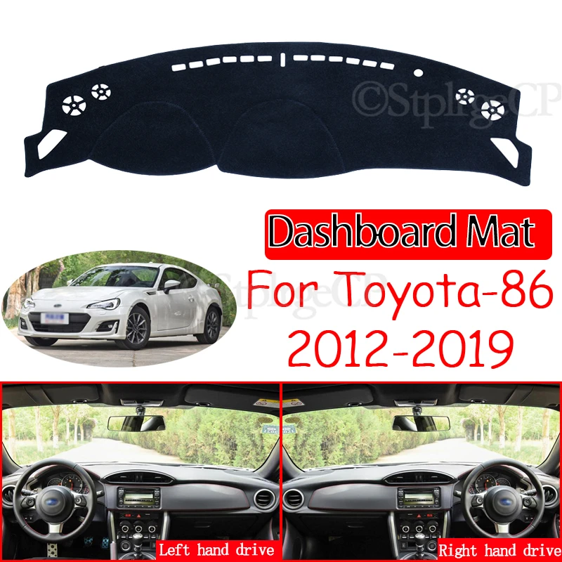 

for Toyota 86 GT86 FT86 Scion FR-S Subaru BRZ 2012~2019 Anti-Slip Mat Dashboard Dash Cover Pad Sunshade Dashmat Accessories 2018