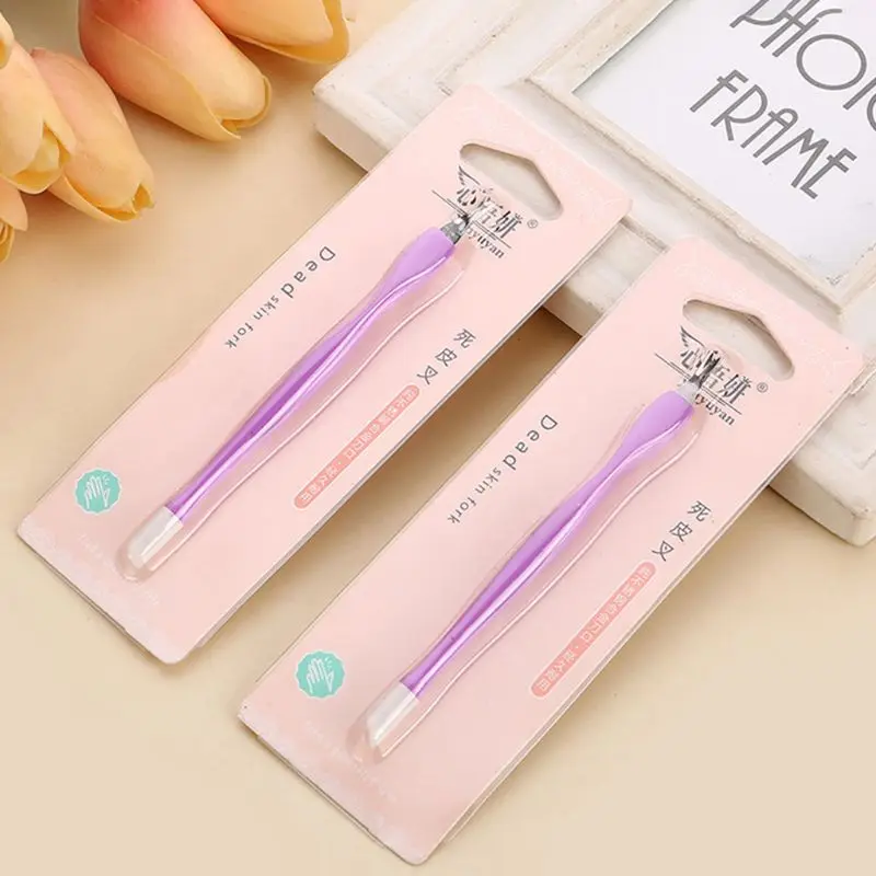 Средство для удаления кутикулы нержавеющая сталь двойная головка ногтевого