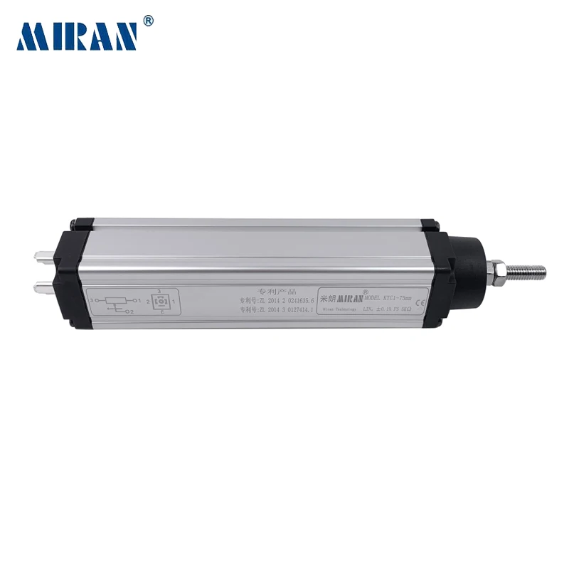 Miran Linear Potentiometer Transducer KTC 750~1250mm Long Range Resistive Displacement Sensor Used for Injection Molding Machine |