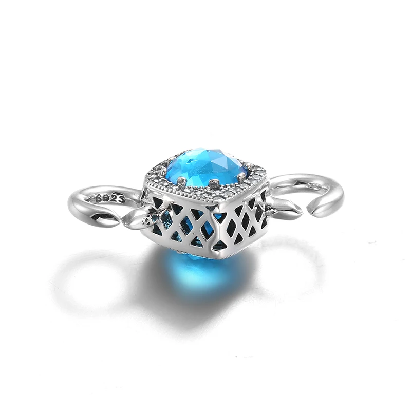 New Round Blue CZ Bead Simple for Women black Hard Rubber X Bracelets Bangles Party Gift Female Jewelry | Украшения и аксессуары