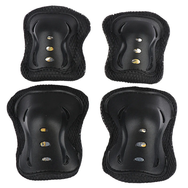 6 шт. детские защитные Шестерни наколенники налокотники катание Безопасность