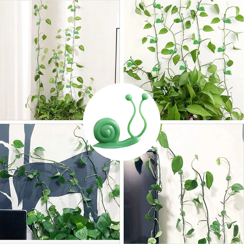 

10 шт., самоклеящиеся мини-зажимы для растений