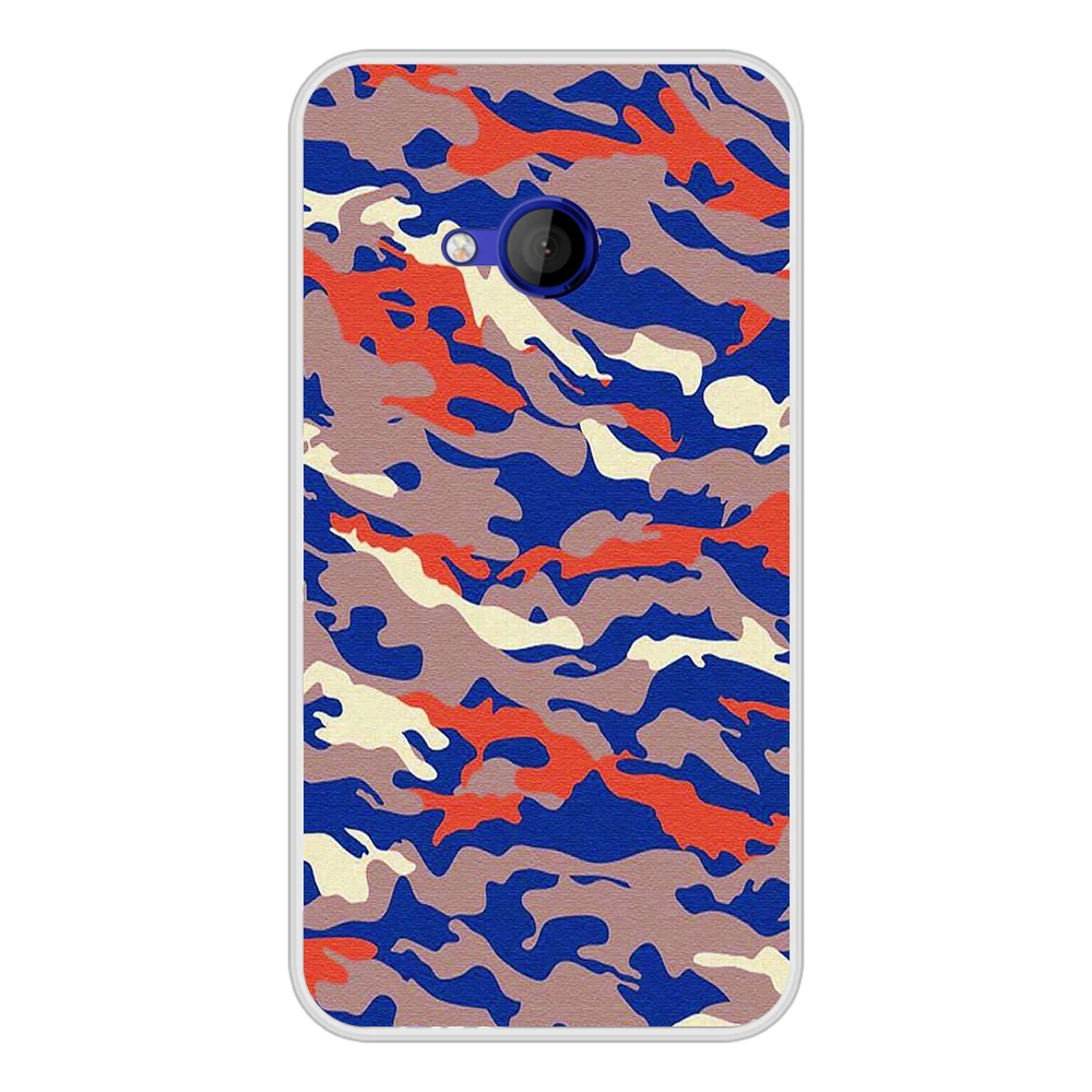 Силиконовый чехол для телефона HTC U Play Камуфляж Военный камуфляж задняя крышка