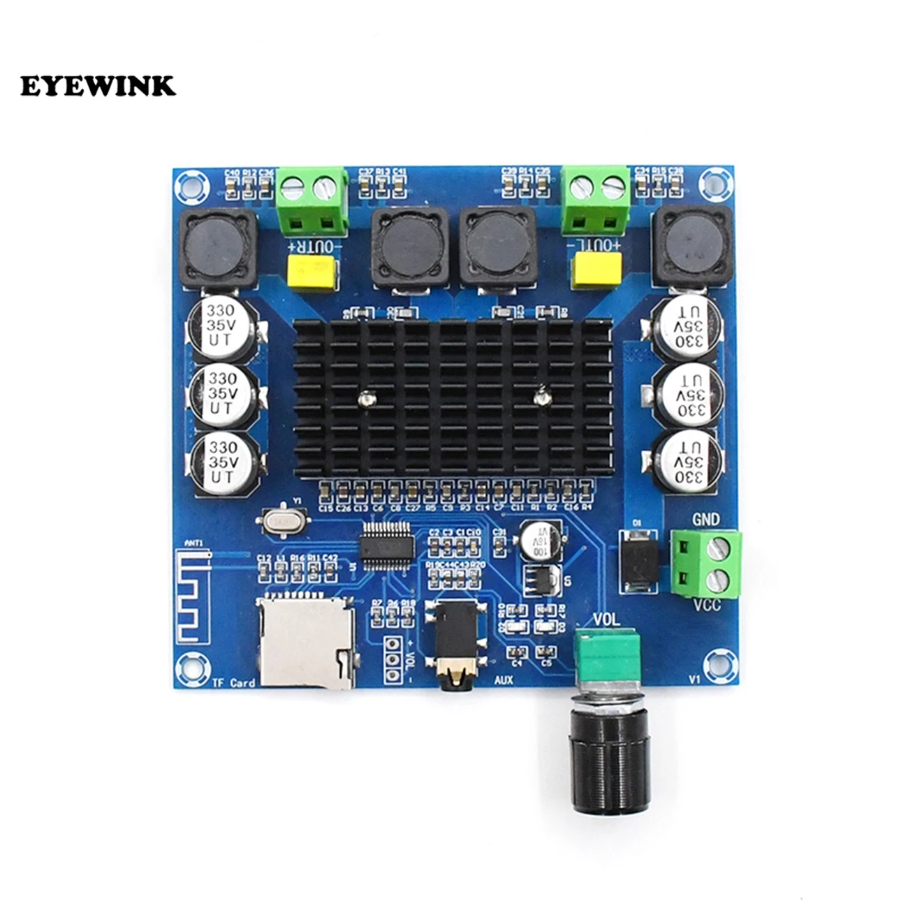 Цифровая плата усилителя мощности TDA7498 2x100 Вт Bluetooth 5 0 стерео аудио усилитель