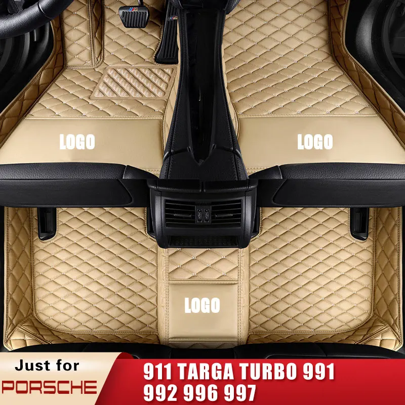Автомобильные напольные коврики на заказ для Porsche 911 трансформер Targa Turbo 991 992 996 997