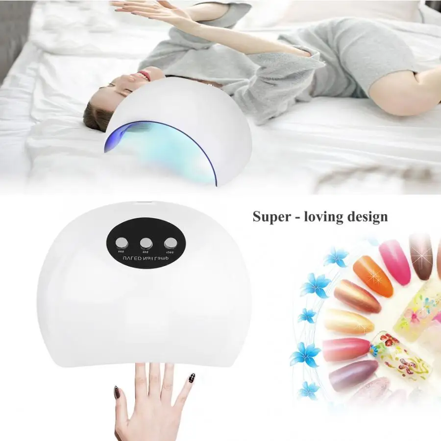 

Uv Lamp 16W Ultra-portable Fashion Design UVLED Lamp Nail Dryer Curing for Nail Polish Art Tools Nail Lamps