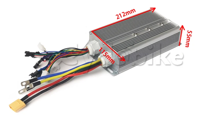 TFT дисплей системы 48 v-72 v 3000w комплект для переоборудования электрического велосипеда sinewave контроллер 100 км/ч Скорость Макс