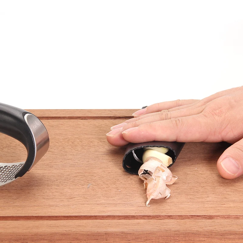 Чесночный Пресс из нержавеющей стали ручной измельчитель чеснока инструменты