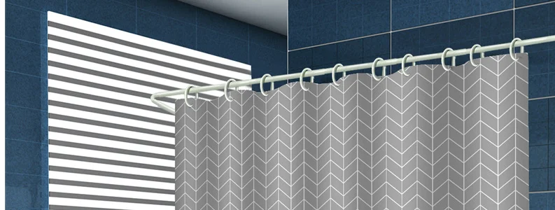 Американская душевая занавеска в елочку для ванной комнаты утолщенные