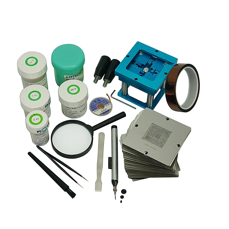 Трафареты BGA 184 шт. шаблон Паяльные шарики для реболлинговой станции паяльный