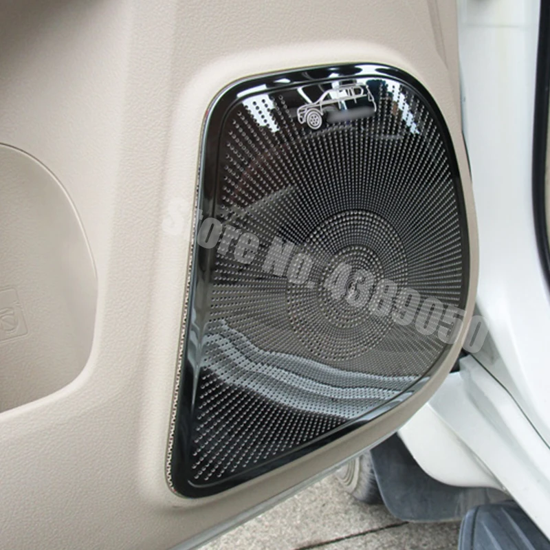 Нержавеющая сталь для Toyota Land Cruiser Prado 150 J150 2010 2018 клаксон внутренней двери