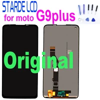 original new tested 6 5 for motorola moto g9 plus lcd screen display touch digitizer assembly for moto g9 plus lcd display