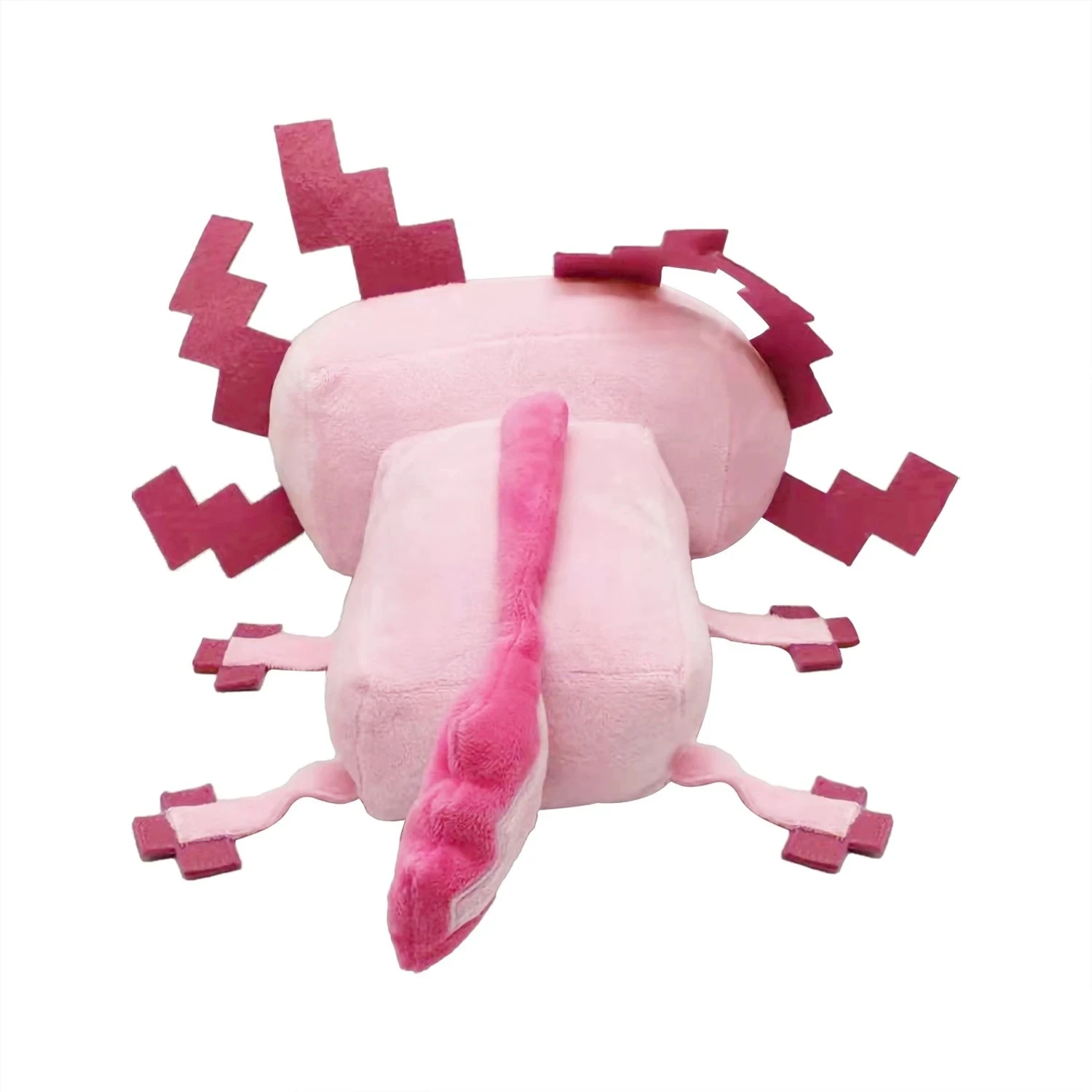 Axolotl-mu&ntilde;eco de peluche de 30cm para ni&ntilde;os, mu&ntilde;eco de peluche suave, figura de dibujos animados, peluches, regalo de Navidad-5
