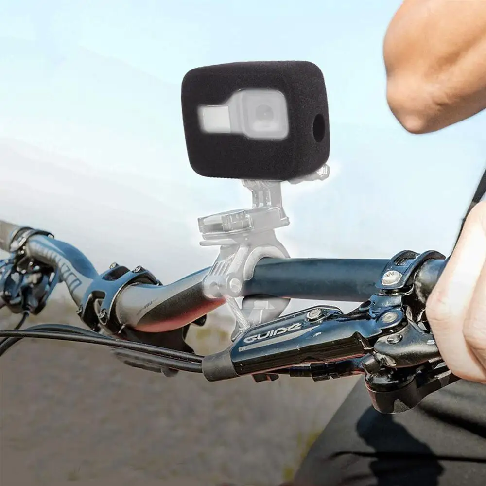 Корпус лобового стекла с губкой для GoPro Hero 8 2019 черный пенопластовый защитный