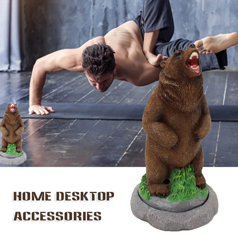 

Подставка для благовоний в виде медведя, персонализированное украшение из смолы, креативное настольное украшение для гостиной, спальни, оф...