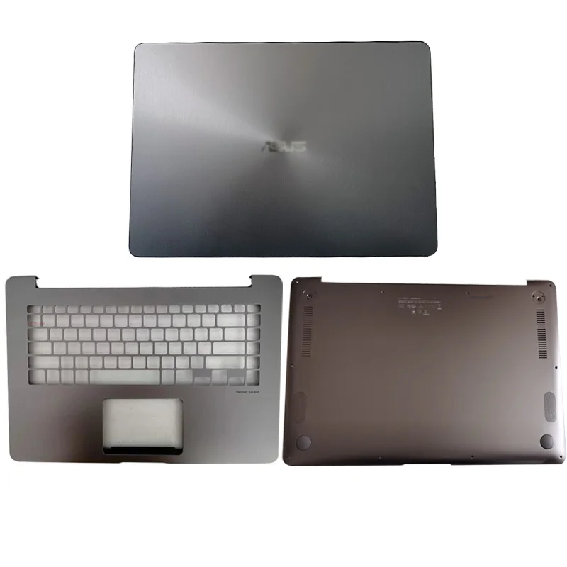 Comprar Cubierta Trasera LCD Para Portátil, Cubierta Superior Con Reposamanos, Cubierta Inferior Para ASUS UX530, UX530U, UX530UX, Gris, Nueva