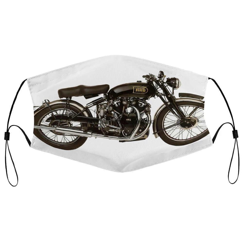 Пылевая маска с фильтром Vincent Black Shadow 1949 мотоцикл Байкер Классический подарок для мужчин Нерд Рот лица.