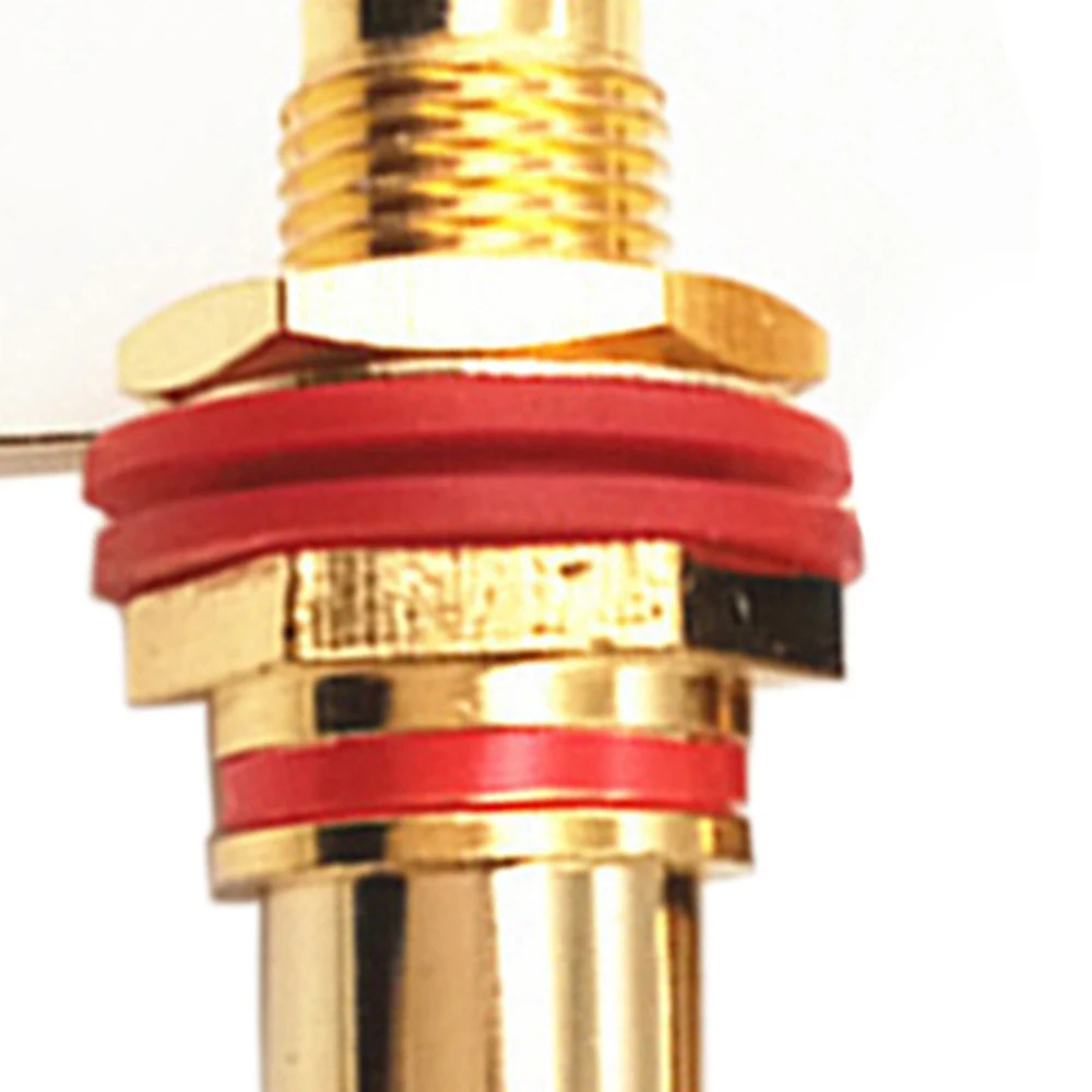 1 шт. Позолоченный разъем RCA Jack Панельное крепление шасси аудиоразъем перегородка