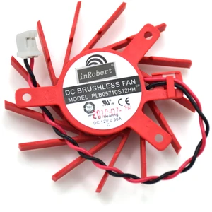 Вентилятор охлаждения для графических карт ATI AMD HD5550, HD5570, HD5670, V4800, firepro, v4900