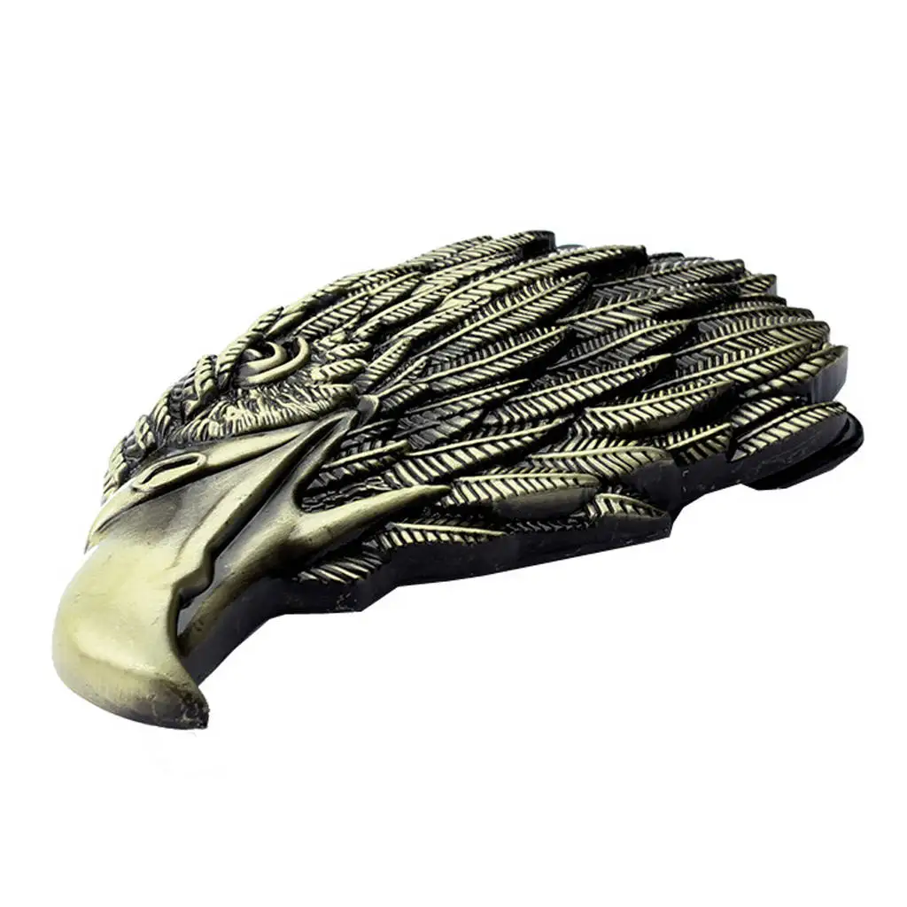 

Sky Masters Fierce Stereoscopic Eagle Head Shaped Belt Buckle 9X5.5CM