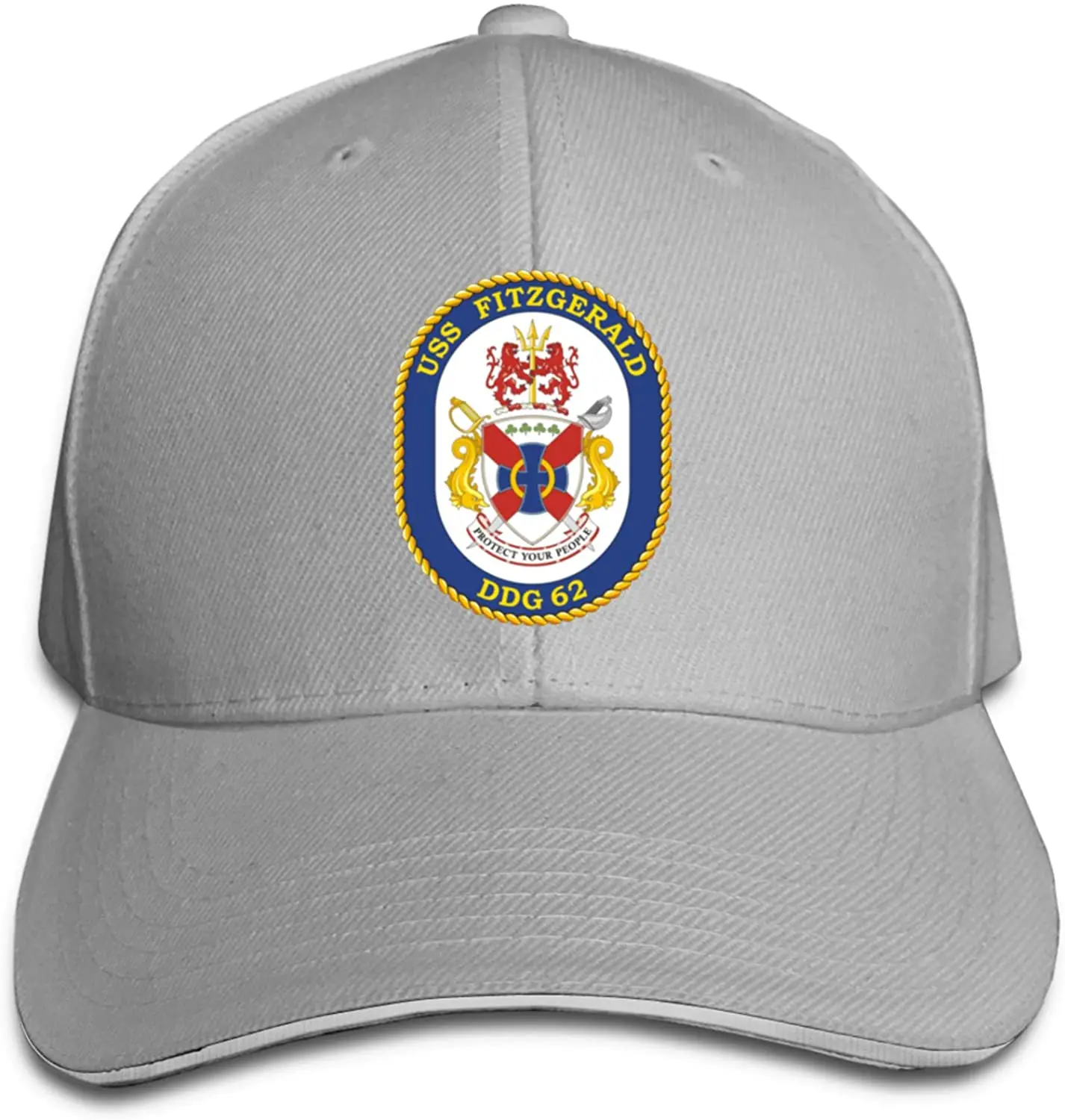 

USS Fitzgerald Ddg-62 Baseball Caps Sandwich Caps
