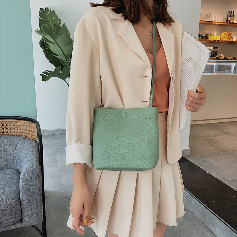 2019 корейская сумка мешок женская летняя японская Джокер модная сумочка