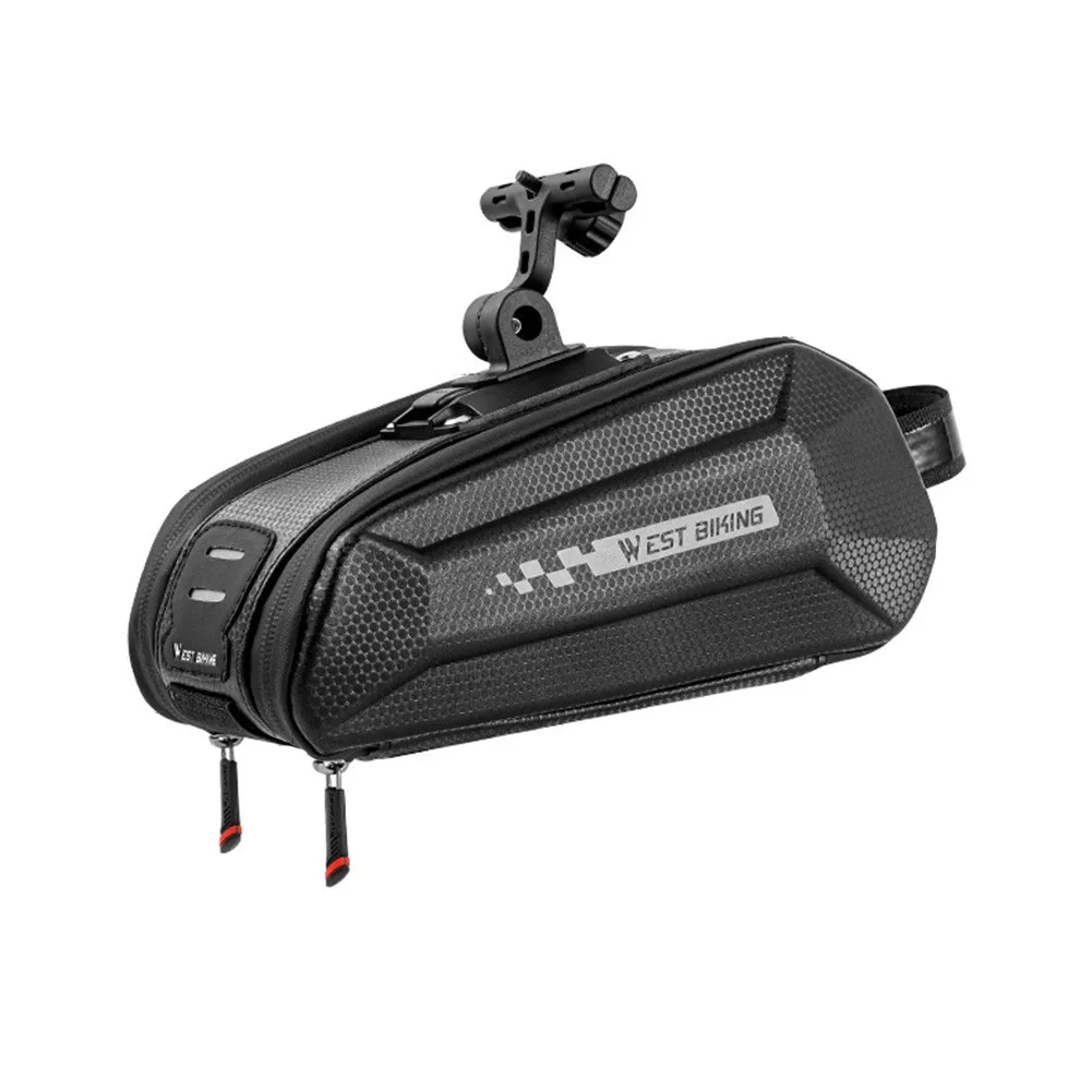 

Bike Bag Black Cycling EVA+PU Outdoor Rear Pouch Saddle Seat Waterproof