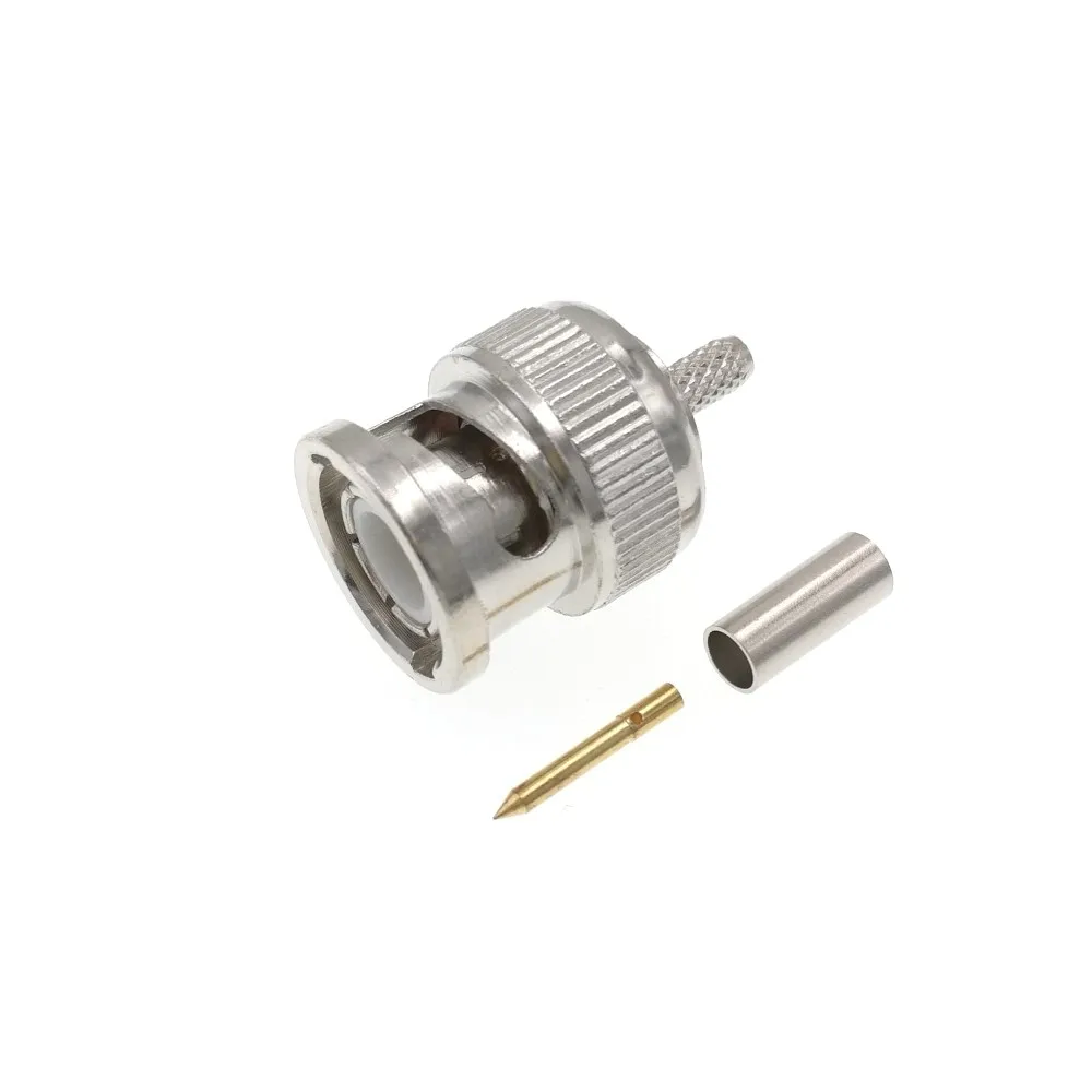 BNC Male Crimp For RG316 RG174 LMR100 RF Connector