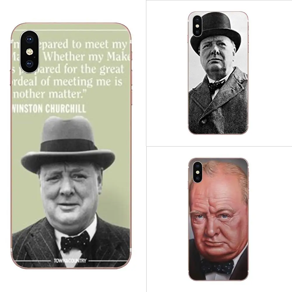 Чехол для LG G2 G3 G4 G5 G6 G7 K4 K7 K8 K10 K12 K40 Mini Plus Stylus ThinQ 2016 2017 2018 в стиле Уинстона Леонарда Спенсера Черчилля.