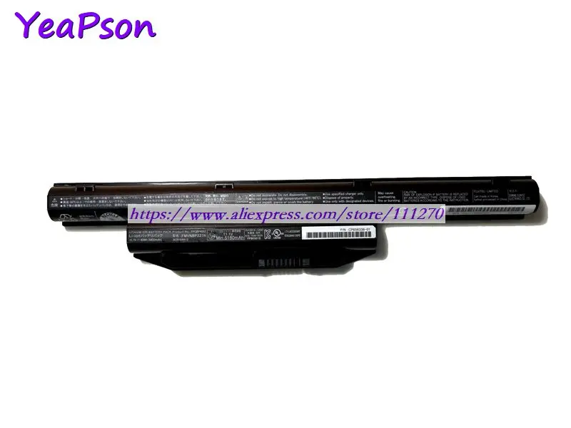 Аккумулятор Yeapson FPCBP405Z FMVNBP227A для ноутбука Fujitsu Lifebook A555 A514 A557 E744 E753 S904 11 1 В 5600 мАч |