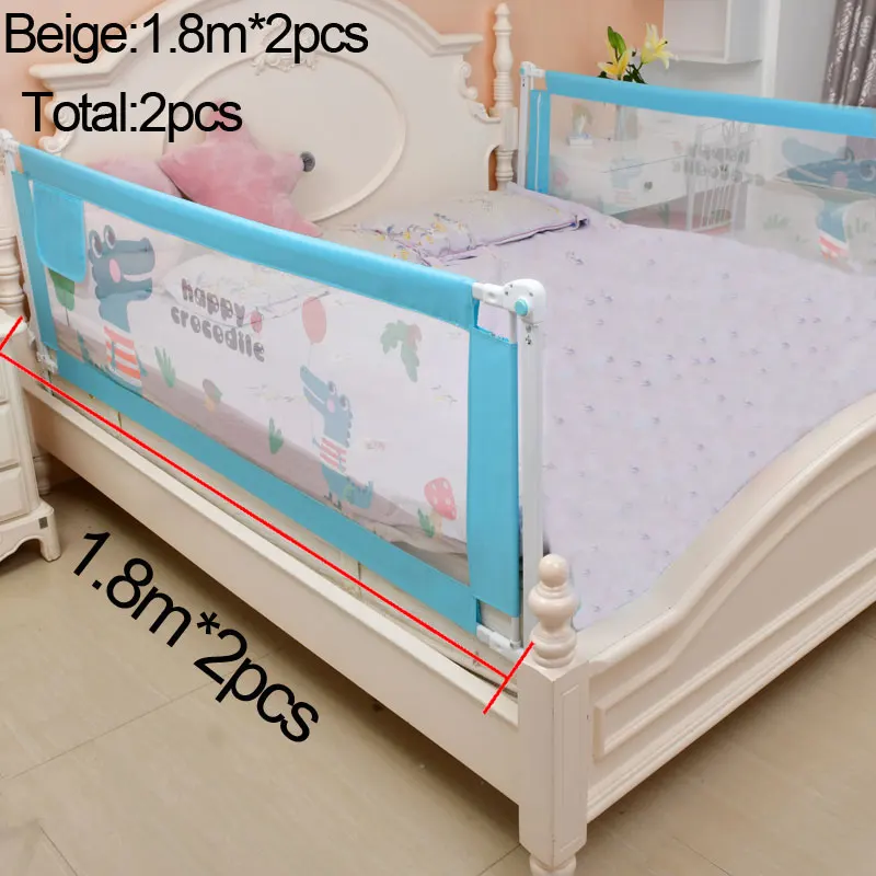 blue 1.8m 1.8m Ограждение для детской кроватки, защитные ворота, барьер для детской кроватки, ограждение для детей, безопасный детский манеж - Цвет: blue 1.8m 1.8m