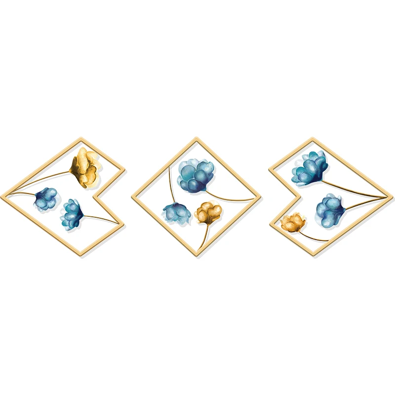 

Modern Flowers Wall Stickers Home Living Room Decoration Wall Decals Aesthetic Sofa Backdrop Wallsticker Bedroom Wallpaper Mural